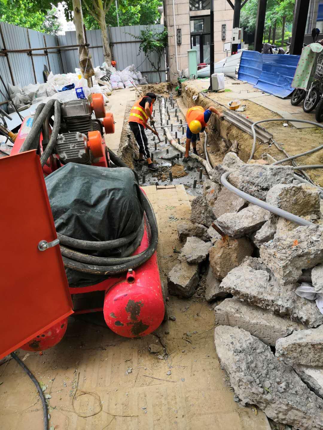 罗江地基加固解决房子的地基下沉问题