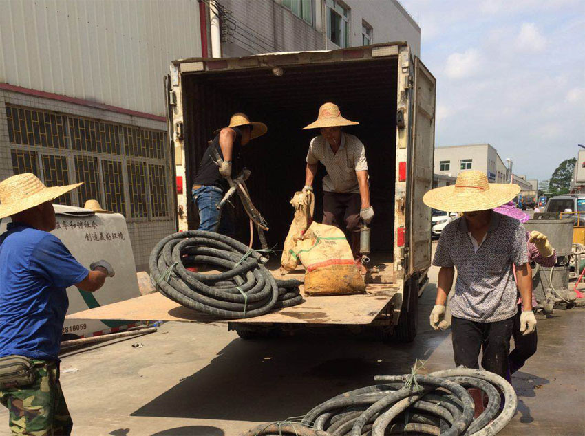 罗江一部件厂房地基出现下沉注浆加固